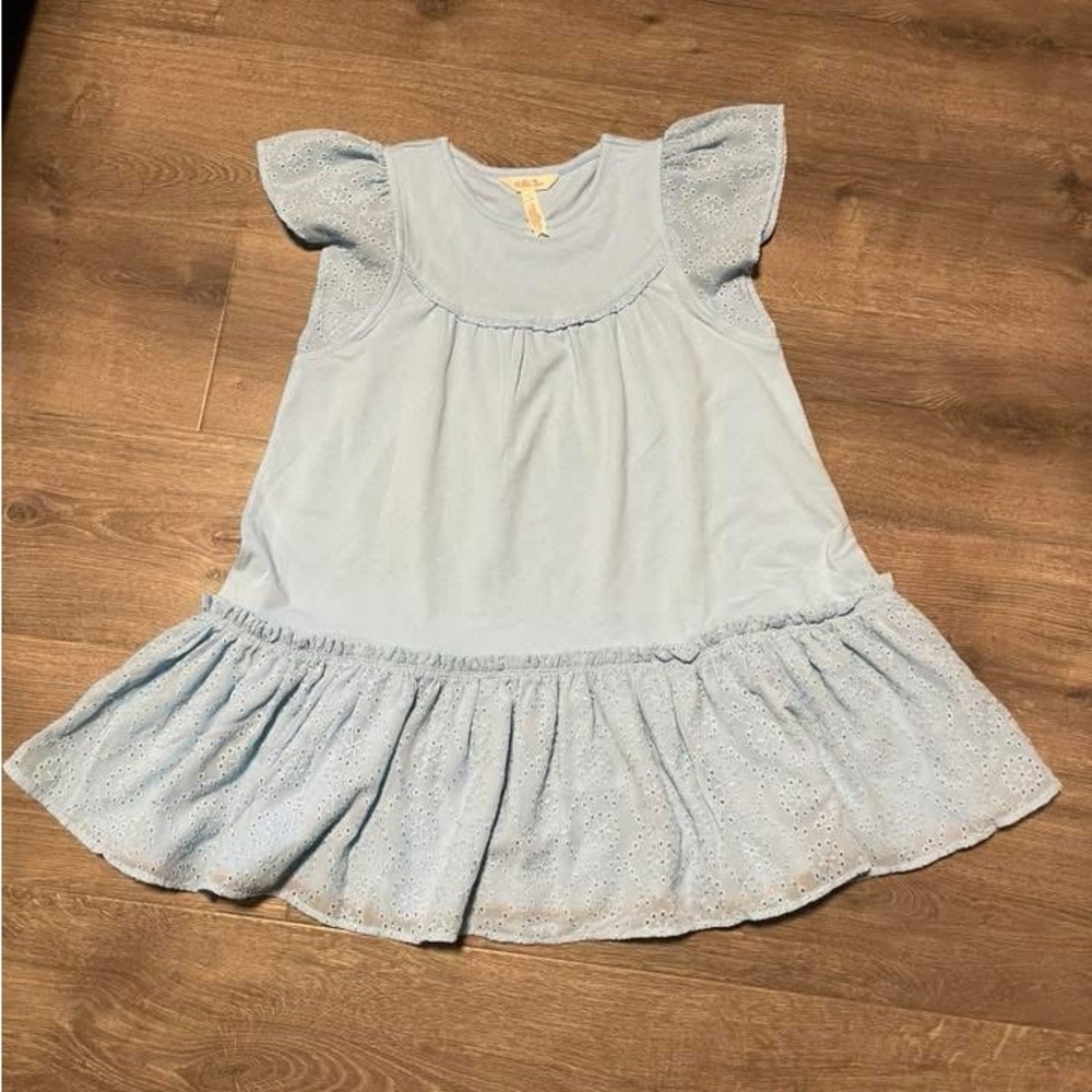 Matilda Jane Blue Ruffled Tiered Sundress